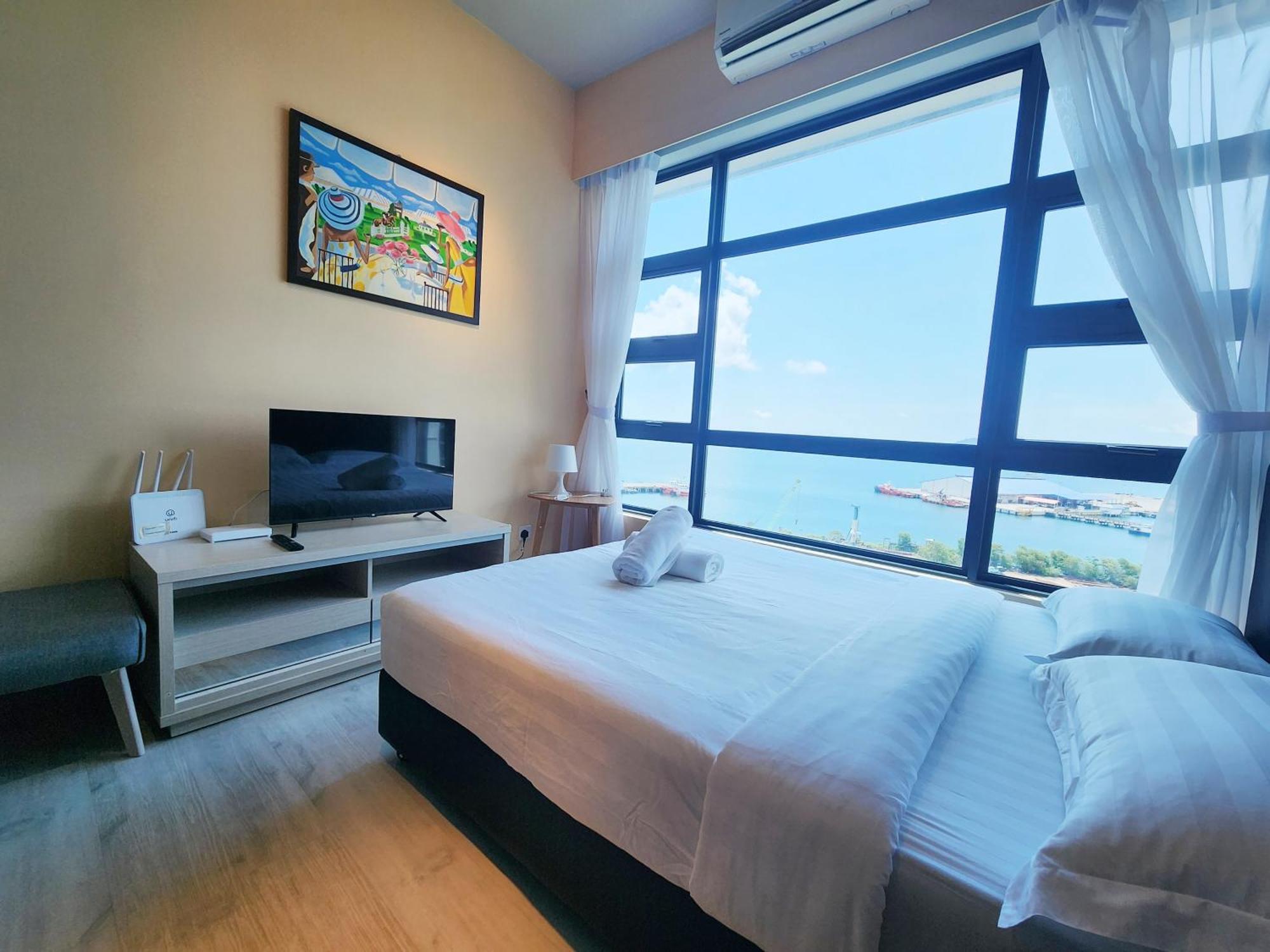 Jesselton Quay Kota Kinabalu City Centre By Lw Suites Buitenkant foto
