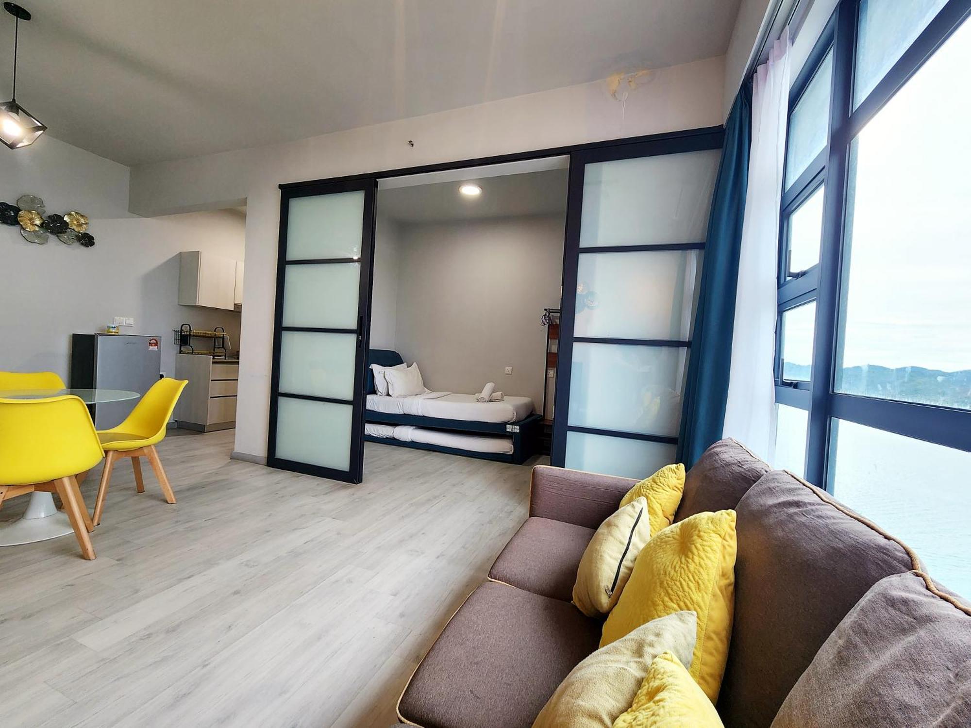 Jesselton Quay Kota Kinabalu City Centre By Lw Suites Kamer foto